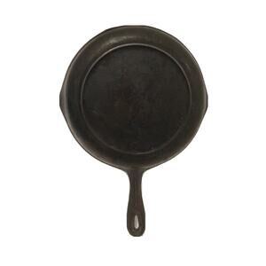 BSR Century No.5 Cast IRON Skillet 8 1/3" Heat Ring Rustic Seasoned Camping Farm